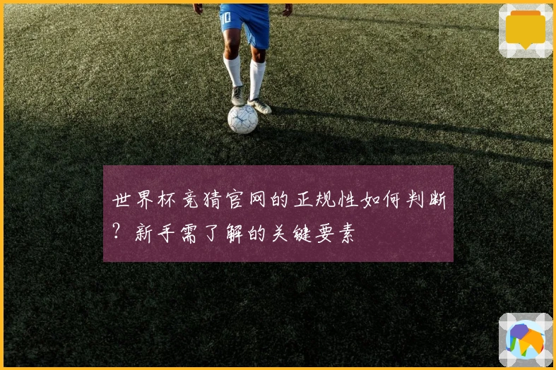 世界杯竞猜官网的正规性如何判断?新手需了解的关键要素
